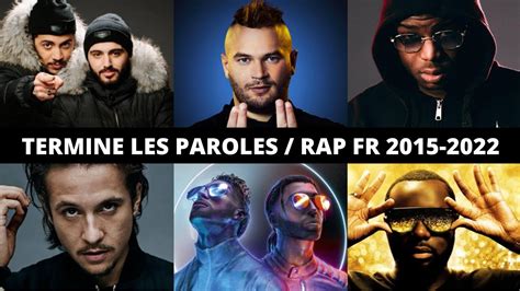 TERMINE LES PAROLES - RAP FRANÇAIS 2015-2022 (30 EXTRAITS) #2