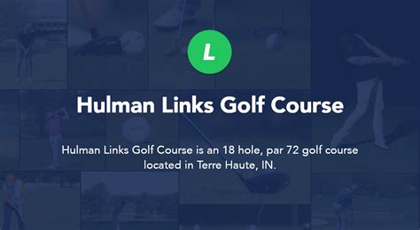 Hulman Links Golf Course - Terre Haute, IN | Local Golf Spot
