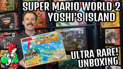 *ULTRA RARE* Super Mario World 2 Yoshi's Island SNES Console Bundle - UNBOXING!