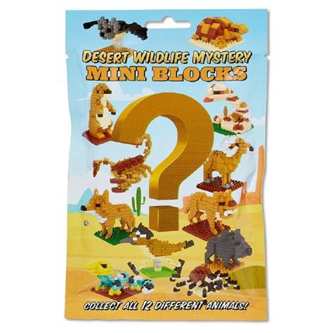 Desert Wildlife Mystery Mini Blocks - Shop Americas National Parks