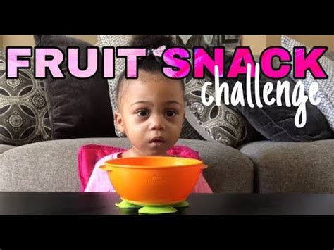 FRUIT SNACK CHALLENGE