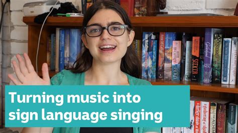 Turning music into sign language singing - YouTube