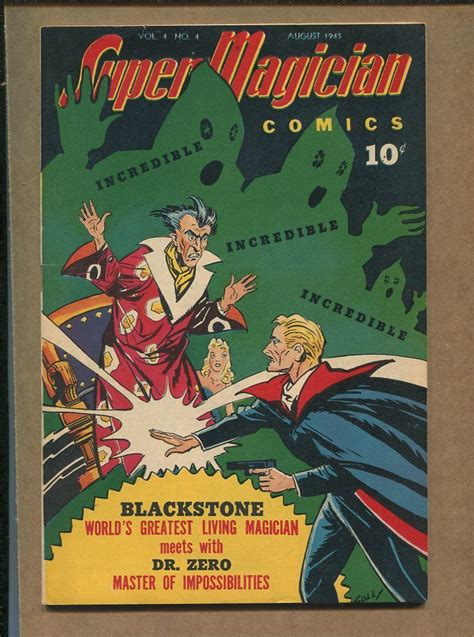 Eisner Spirits and State Street Golden Age Super Magician books for ...