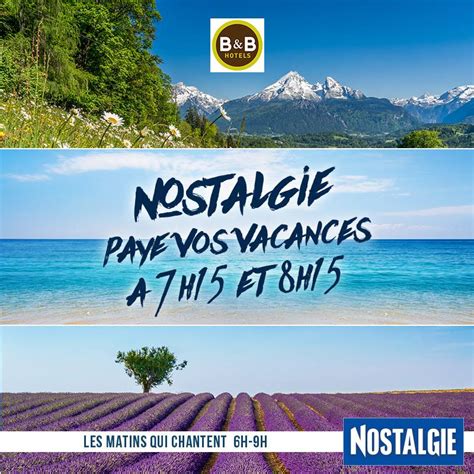 NOSTALGIE - Dès votre réveil Nostalgie vous offre vos vacances en ...