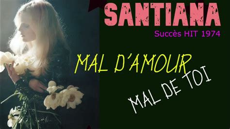 MAL D'AMOUR MAL DE TOI***SANTIANA*** Cover C G B **** - YouTube