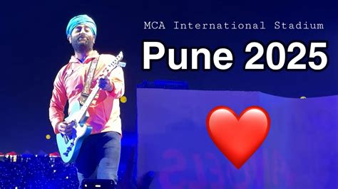 Bhoolun Kaise Tujhe… 🥺 Arijit Singh Pune Concert 2025 MCA Stadium ...