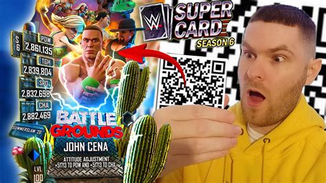 WWE SUPERCARD QR CODES! LIMITED EDITION 2K BATTLEGROUNDS CARDS - YouTube