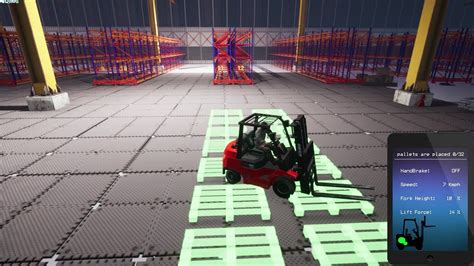 Warehouse Simulator: Forklift Driver | GamePlay PC
