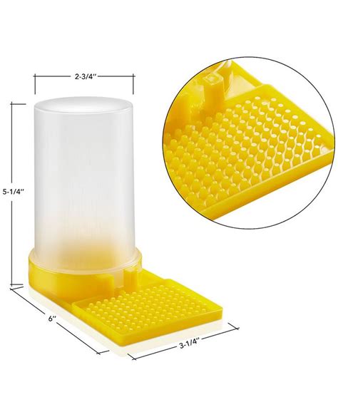 Honey Keeper 2-Pack Beehive Water Dispenser, Bee Hive Entrance Feeder ...