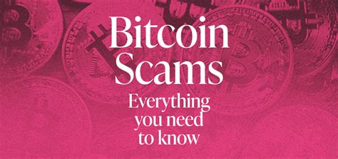 Bitcoin Scams: Everything You Need To Know - CEL Solicitors