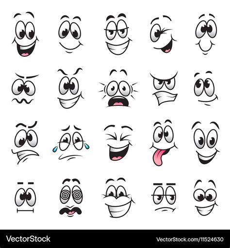 Printable Cartoon Faces