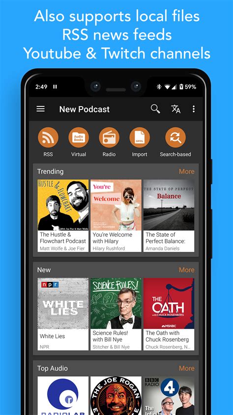 Podcast Addict - Application sur Amazon Appstore