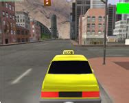 Real taxi driver HTML5 online taxi játék