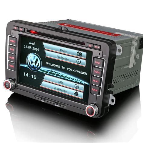 VW Caddy Golf MK5 Transporter Radio Direct Fit Stereo RNS Style Ops ...