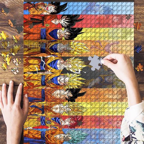 Goku Dragon Ball Jigsaw Puzzle Set