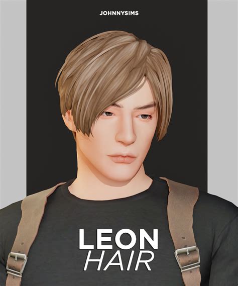 JohnnySims : Leon Hair This is a hair inspired by Leon S....