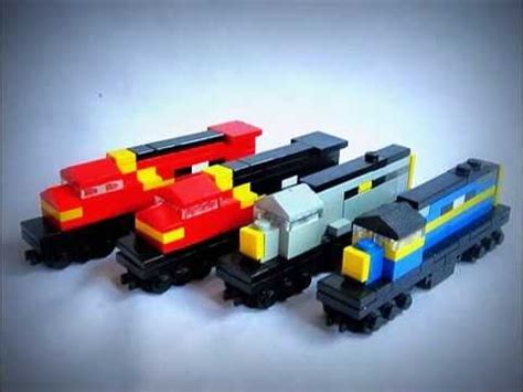 lego mini trains - YouTube