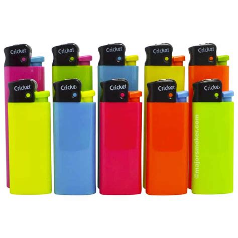 Briquet Cricket - Briquet Maxi Cricket x5 | MajorSmoker