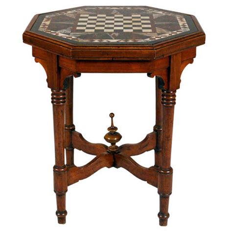 A Fine Regency Center/Game Table With a Specimen Marble Top at 1stDibs