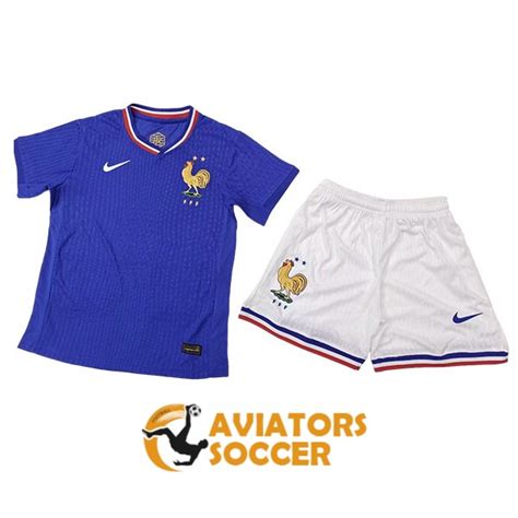 kid france shirt jersey home 2024-2025 shop now | Aviatorssoccer