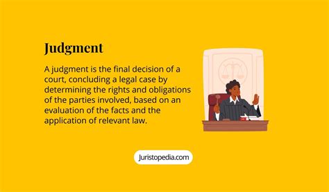 Judgment: Legal Definition, Fact Finding, Court Order and Enforcement
