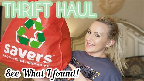 THRIFT HAUL | SAVERS HAUL | THRIFT FINDS - YouTube