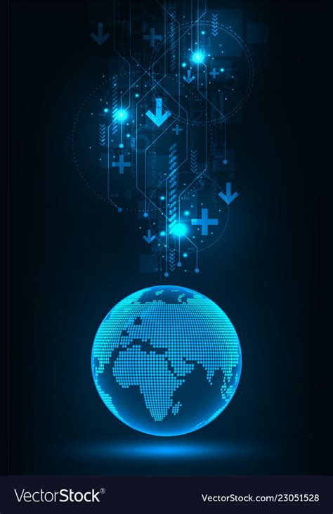 New innovations are coming to the world Royalty Free Vector