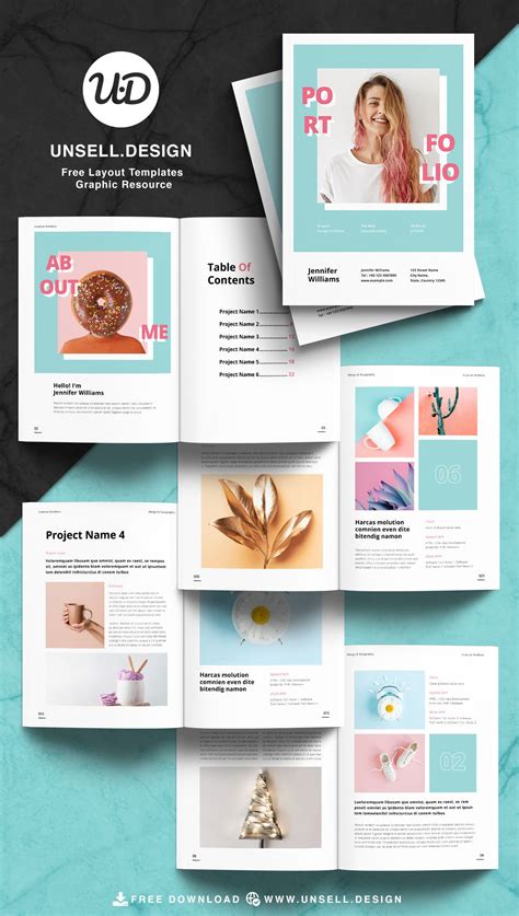 Free Minimal Portfolio Design Templates