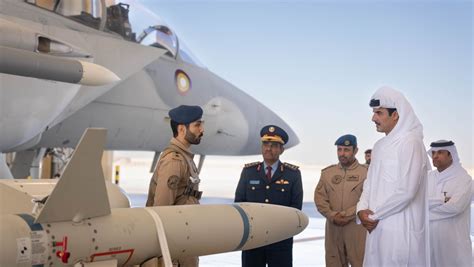 Amir inaugurates F15QA fighter jet | The Peninsula Qatar