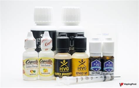 E-liquide DIY : les recettes concentrées - Vaping Post
