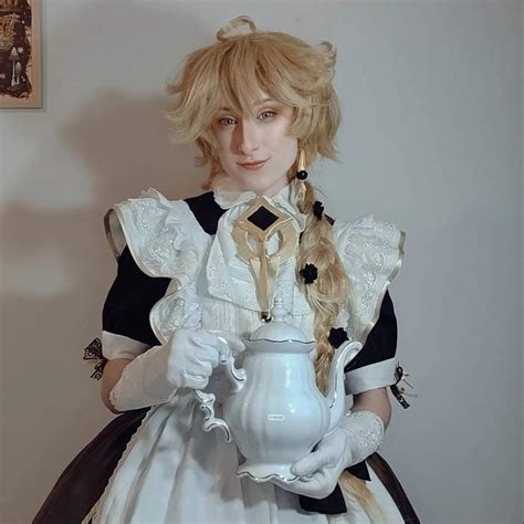 Aether Maid Cosplay | Genshin Impact Amino