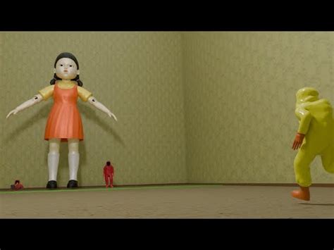 Squid game in backrooms revealed - YouTube