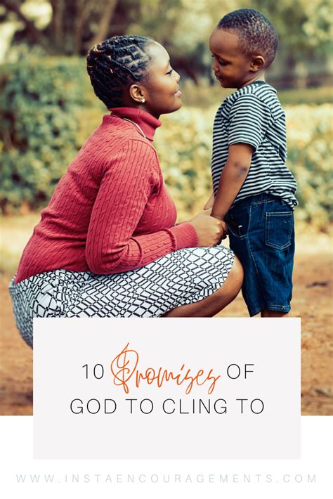 10 Promises of God to Cling to - InstaEncouragements Building a ...
