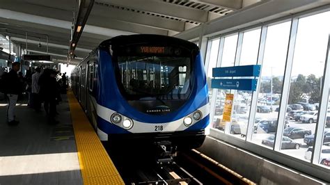 2017/09/16 Vancouver SkyTrain: Canada Line at YVR-Airport