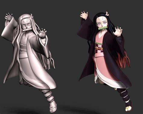 Nezuko - Demon Slayer Hinokami Chronicles 3D Model by Bon Bon Art