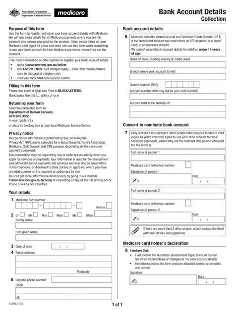 Bank Details Form - 2 Free Templates in PDF, Word, Excel Download