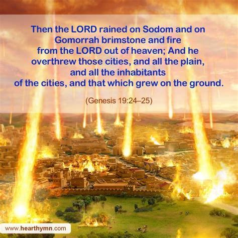 Genesis 19:24-25 - God's Righteousness and Majesty in Sodom's Destruction