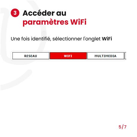 Modifier le mot de passe WiFi d'un équipement THD SFR