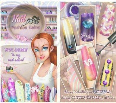Download Nail Art Fashion Salon Cho Android - Game salon làm móng -tai