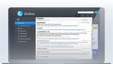 Zimbra gratuit : découvrez tout sur le webmail open source proposé par ...