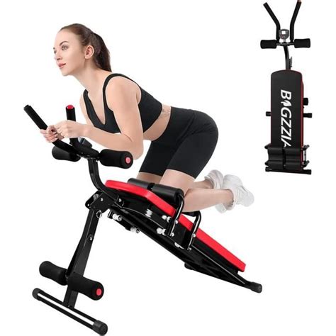 BIGZZIA Appareils Abdominaux Pliable, Crunchs Pliable Fitness, Poids ...