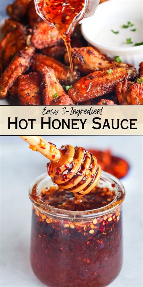 Hot Honey Sauce Recipe - Easy 3 Ingredient Honey Sauce