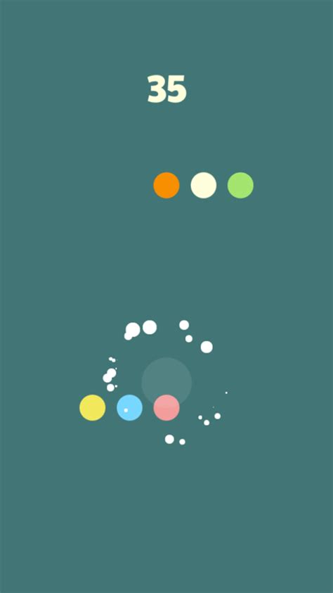 🕹️ Play Two Rows Colors Game: Free Online Color Ball Bouncing Pong ...