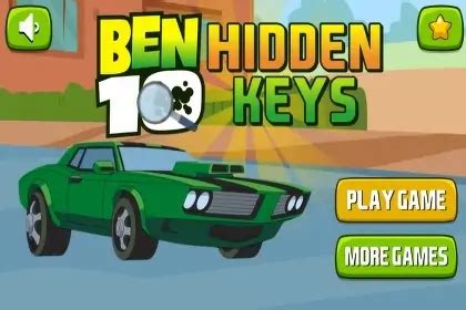 Ben 10 Hidden Keys, free online game, from Ben 10