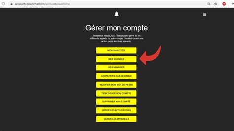Comment connaître les données que Snapchat a récoltées sur notre compte
