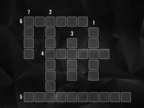 Wordwall - Crossword