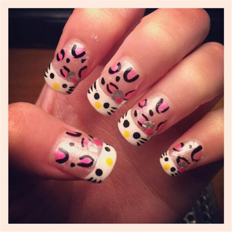 My Hello Kitty Nails :3 | Hello kitty nails, Fun nails, Nails