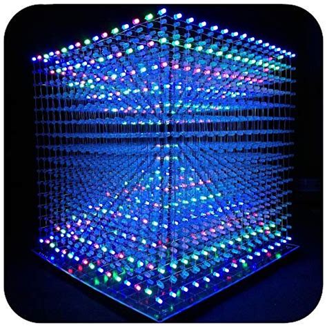 iCubeSmart 3D Led Cube Light Electronics Kit SIMPLE DIY