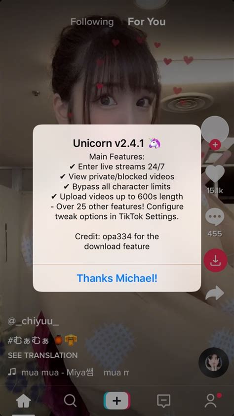 TikTok Unicorn iOS Free Download Without Jailbreak - Panda Helper