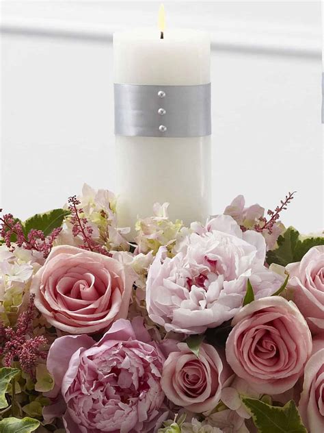 True Romance Candle Arrangement - Flower Studio